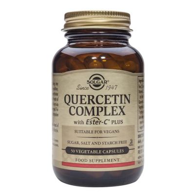 КВЕРЦЕТИН КОМПЛЕКС 50 капсули СОЛГАР | QUERCETIN COMPLEX SOLGAR