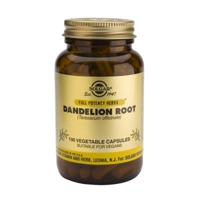 КОРЕН ОТ ГЛУХАРЧЕ 100 капсули СОЛГАР | DANDELION ROOT SOLGAR