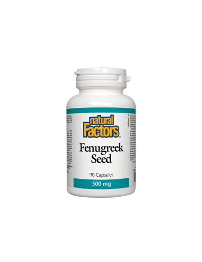 Сминдух 500мг х 90 капсули Natural Factors | Fenugreek Seed