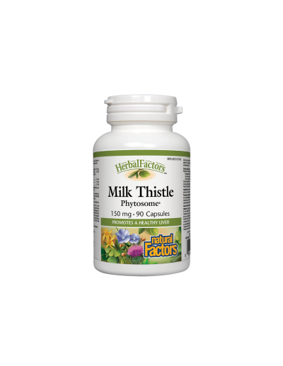 Бял трън Фитозоми® 150мг х 90 капсули Natural Factors | Milk Thistle Phytosome