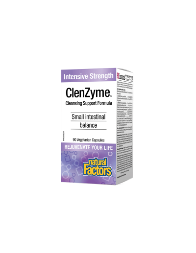 ClenZyme Храносмилателни ензими за баланс на червата х 90 капсули Natural Factors