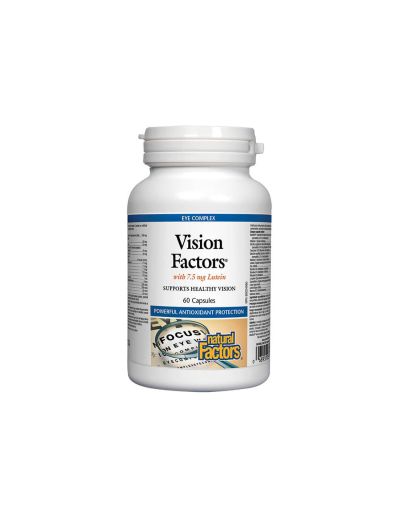 Vision Factors Формула за силно зрение (витамини и билки) х 60 капсули Natural Factors