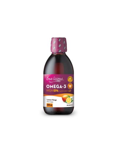 Sea-Licious® Омега-3 (високо съдържание на EPA) + витамин Д3 х 250мл Natural Factors