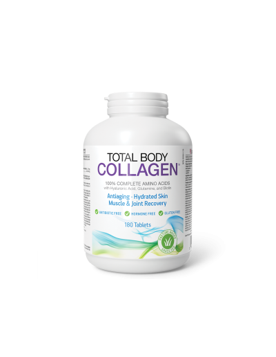 Total Body Collagen™ Колаген + хиалуронова киселина, глутамин и биотин х 180 Natural Factors