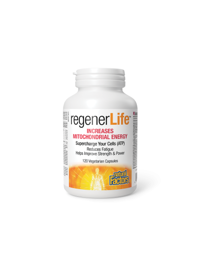 RegenerLife™ Формула за митохондриална функция х 120 капсули Natural Factors