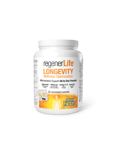 RеgenerLife™ Longevity Формула за клетъчно здраве х 30 дози Natural Factors