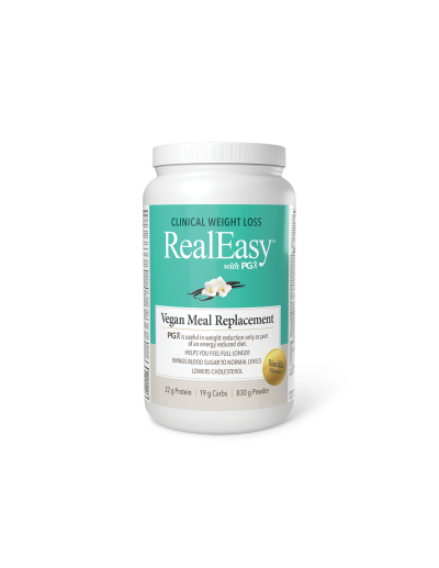 Real Easy™ with PGX® Формула за здравословно отслабване 830гр (ванилия) Natural Factors