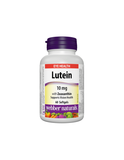 Лутеин 10мг + зеаксантин х 60 капсули Webber Naturals | Lutein and Zeaxanthin