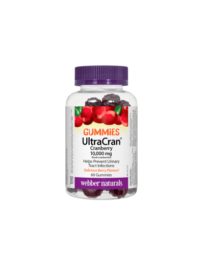 UltraCran Червена боровинка х 60 желирани таблетки Webber Naturals | Cranberry 10000mg