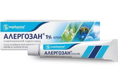 АЛЕРГОЗАН 1% крем х 40гр | ALLERGOSAN 1% cream Sopharma