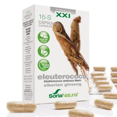 СИБИРСКИ ЖЕНШЕН 300мг есктракт х 30 капсули Soria Natural | SIBERIAN GINSENG