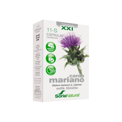 БЯЛ ТРЪН 300мг х 30 капсули Soria Natural | MILK THISTLE