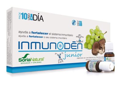 ИМУНОДЕН ДЖУНИЪР 11мл х 10 флакона (За имунитет) Soria Natural | IMMUNODEN Junior