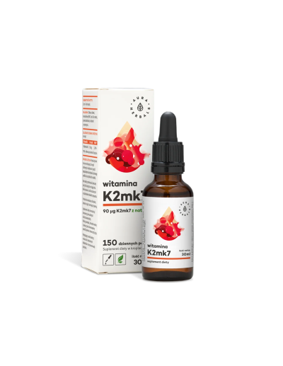 Витамин К2 (МК7) х 30мл капки Aura Herbals (кости, стави, зъби)