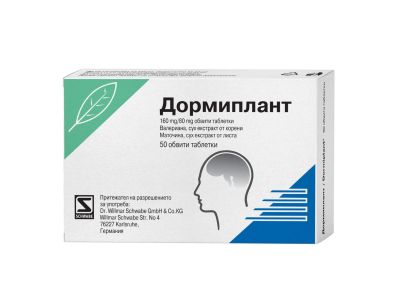 ДОРМИПЛАНТ х 50 таблетки NATURPRODUKT (маточина+валериана, при стрес и безсъние)