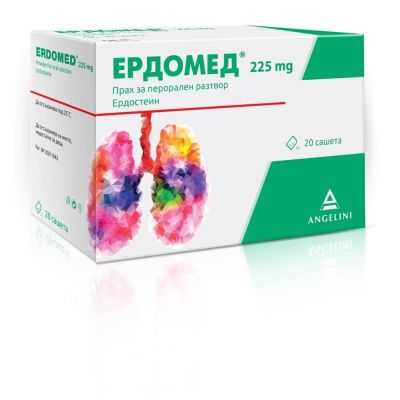 ЕРДОМЕД 225мг сашета x 20бр | ERDOMED 225mg sachets 20s