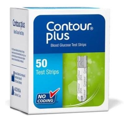 КОНТУР ПЛЮС Тест-ленти за глюкомер х 50бр Contour Plus BAYER