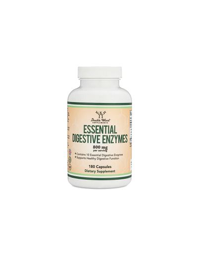 Храносмилателни ензими х 180 капсули Double Wood | Essential digestive enzymes