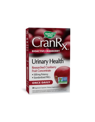 Червена боровинка премиум екстракт 500 мг х 30 капсули Nature’s Way | Cran-X Cranberry Extract