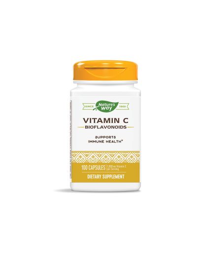 Витамин Ц + Биофлавони 500 мг х 100 капсули Nature’s Way | Vitamin C Bioflavonoids