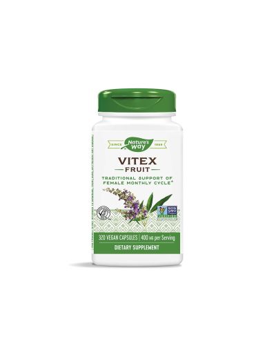 Витекс плод 400 мг x 320 капсули Nature’s Way | Vitex Fruit