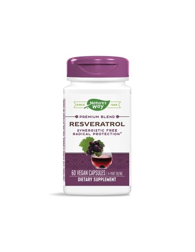 Ресвератрол премиум екстракт 325мг х 60 капсули Nature’s Way | Resveratrol