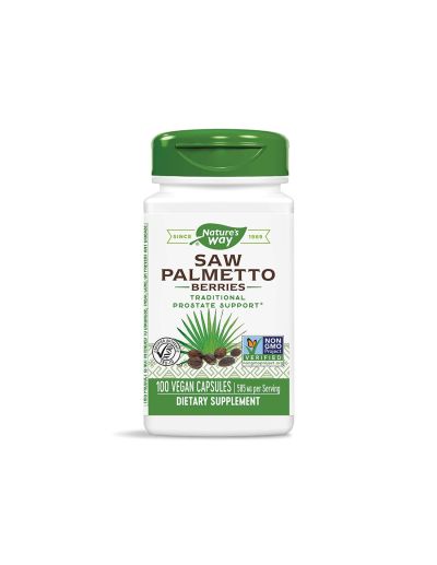 Сао палмето 585 мг x 100 капсули Nature’s Way | Saw Palmetto Berries