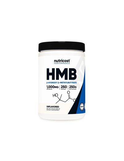 HMB (Бета-хидрокси Бета-метил бутират) на прах х 250 гр Nutricost