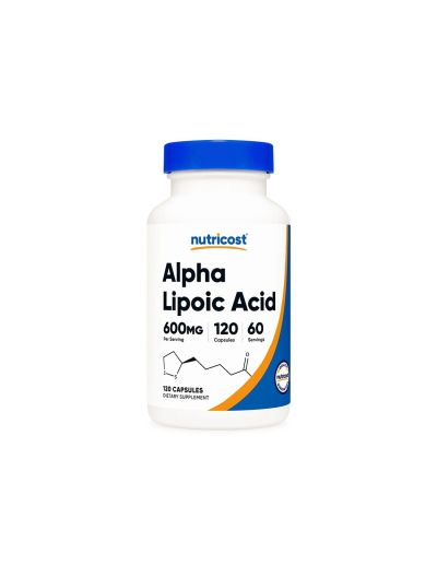 Алфа-липоева киселина 300 мг x 120 капсули Nutricost | Alpha Lipoic Acid