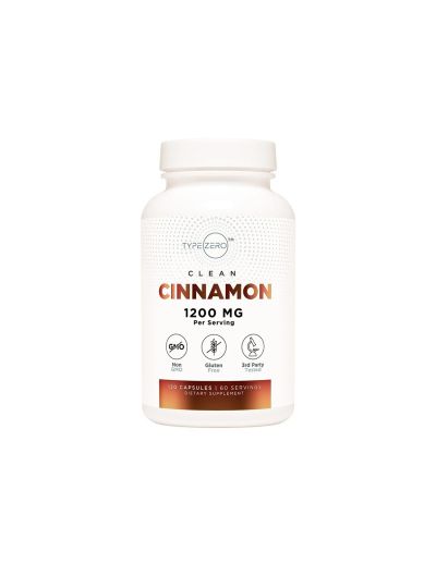 Type Zero™ Цейлонска канела есктракт х 120 капсули Nutricost | Cinnamon bark