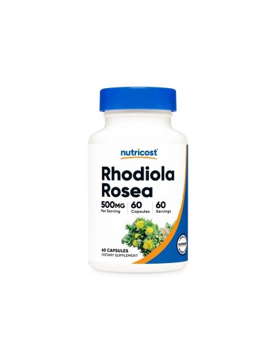 Златен корен (Родиола) екстракт 500мг х 60 капсули Nutricost | Rhodiola Rosea