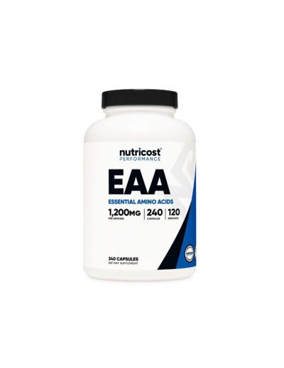 Есенциални аминокиселини х 240 капсули Nutricost | EAA Essential Amino Acids