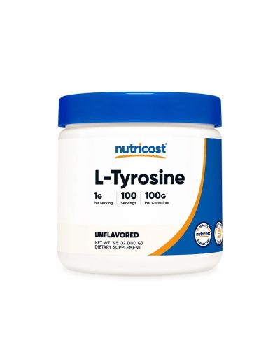 Л-Тирозин на прах 100 гр Nutricost | L-Tyrosine