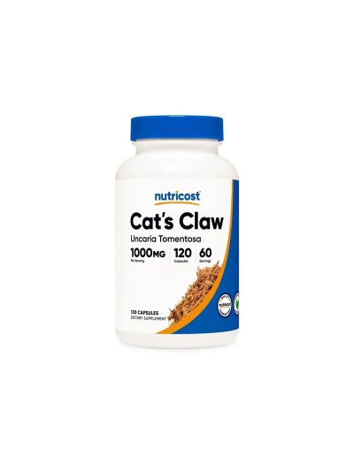 Котешки нокът есктракт 500 мг x 120 капсули Nutricost | Cat's Claw