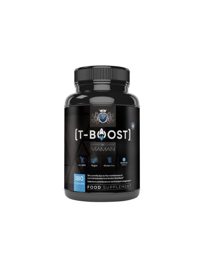 T-Boost Viaman™ Тестостерон формула за мъже х 180 капсули Weight World