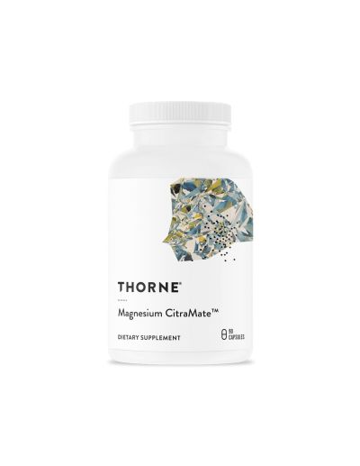 Магнезий цитрат и малат 135 мг х 90 капсули Thorne | Magnesium Citrate & Malate