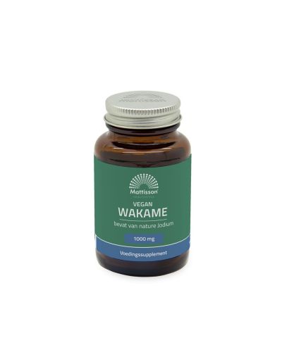 Уакаме водорасли 1000 мг х 60 капсули Mattisson Healthstyle | Wakame