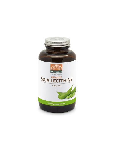 Соев лецитин х 90 капсули Mattisson Healthstyle | Soy Lecithin