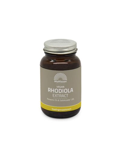 Златен корен (Родиола) екстракт х 60 капсули Mattisson Healthstyle | Rhodiola