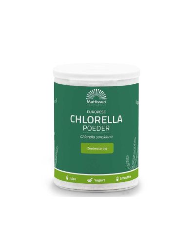 Хлорела европейска 5 гр х 125 гр на прах Mattisson Healthstyle | Chlorella