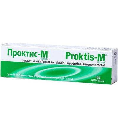 ПРОКТИС М Ректална маз при хемороиди х 30 гр Naturpharma