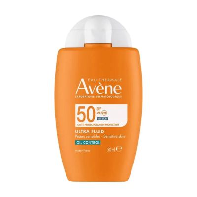 Авен СЪН Слънцезащитен ултра флуид за мазна кожа SPF50+ 50 мл| Avene Sun