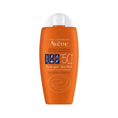 Авен СЪН SPF50+ СПОРТ Водоустойчив слънцезащитен флуид х 100 мл | Avene Sun Sport