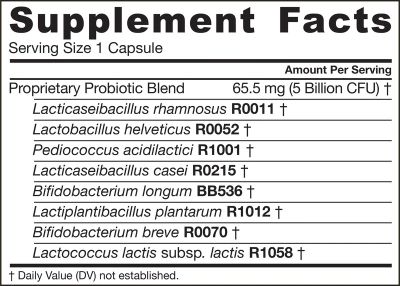 ДЖАРОУ ДОФИЛУС Пробиотик 5 млрд CFU х 120 капсули | Jarrow Formulas Jarro-Dophilus