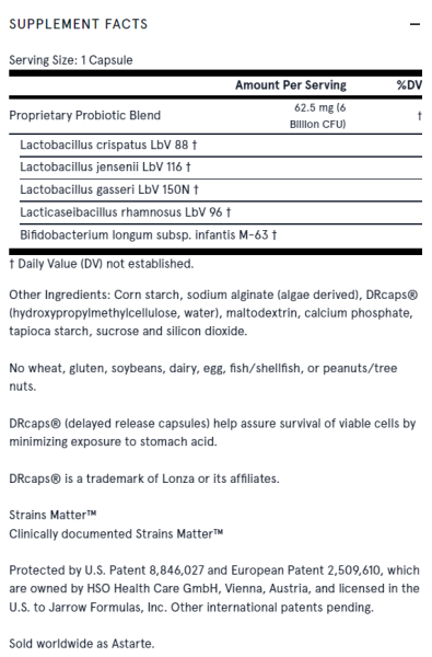 ДЖАРОУ ДОФИЛУС Пробиотик за бременни 6 млрд х 30 капсули | Jarrow Formulas Jarro-Dophilus Prenatal