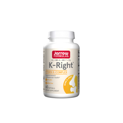 Витамин К Комплекс х 60 капсули ДЖАРОУ | Jarrow Formulas K-Right Vitamin K Complex