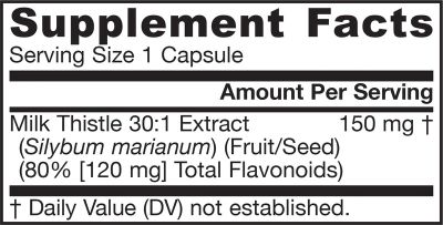 Бял трън екстракт 150 мг х 100 капсули ДЖАРОУ | Jarrow Formulas Milk Thistle Silymarin 150mg (30:1 Exract) -