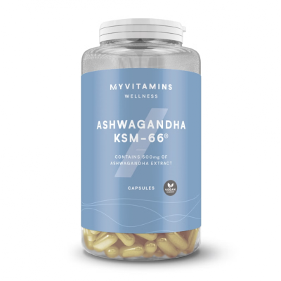 Ашваганда екстракт KSM-66 500 мг х 90 капсули МАЙПРОТЕИН | Myprotein Ashwagandha