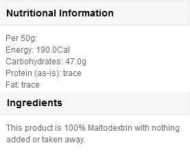 Малтодекстрин х 2.5 кг МАЙПРОТЕИН| Myprotein Maltodextrin 2.500kg