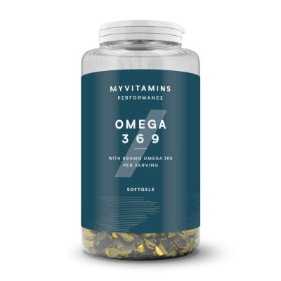 Омега 3-6-9 990 мг х 120 капсули МАЙПРОТЕИН | Myprotein Omega 3 6 9